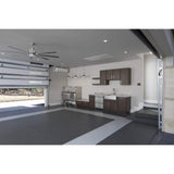 Progress Lighting Vast Collection 72 in. 18W LED 8-Blade Ceiling Fan with Remote, Brushed Nickel
