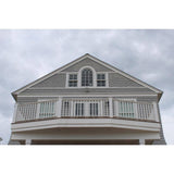 Providence 120 in. x 36 in. PVC 3-Line Level Rail Kit with Reinforcements