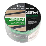 ProWood 3-1/8 in. x 50 ft. Black Butyl Deck Joist Tape for under Decking Board