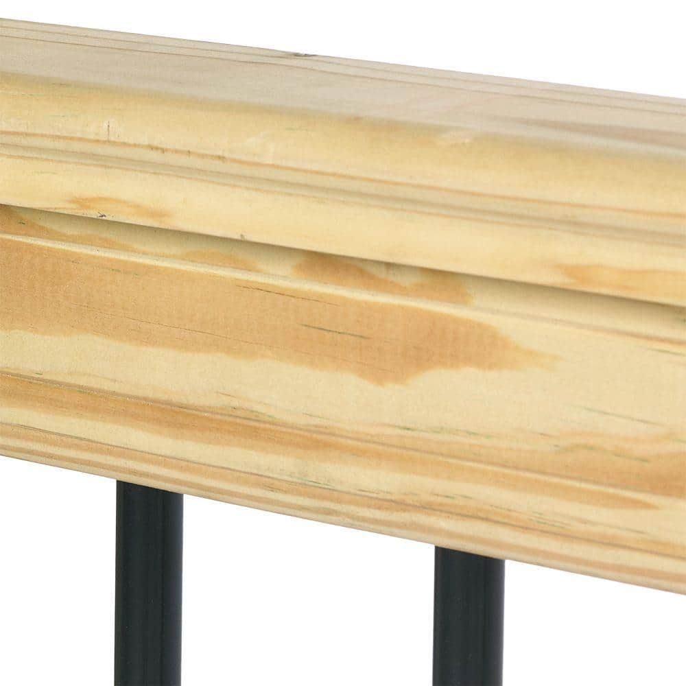 ProWood Pressure-Treated 6 ft. Aluminum Southern Yellow Pine Rail Kit