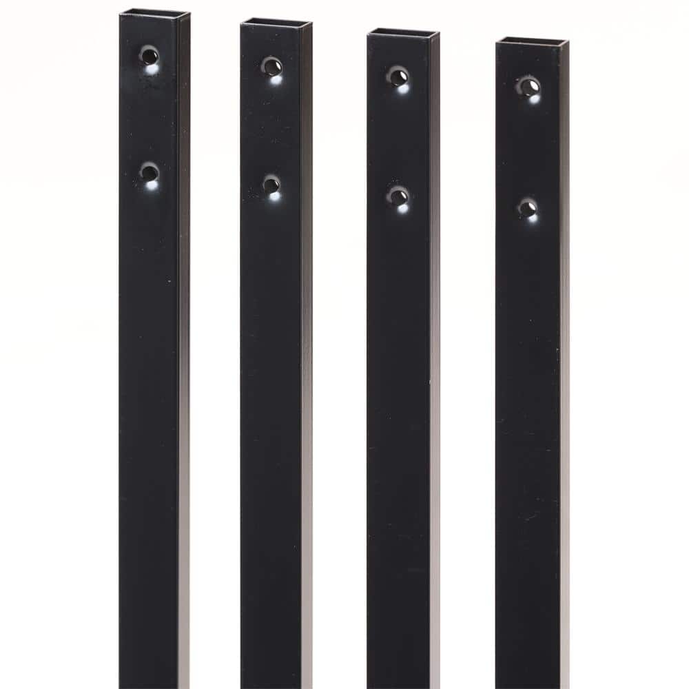 ProWood 6 ft. Cedar Rail Kit with Aluminum Rectangular Balusters