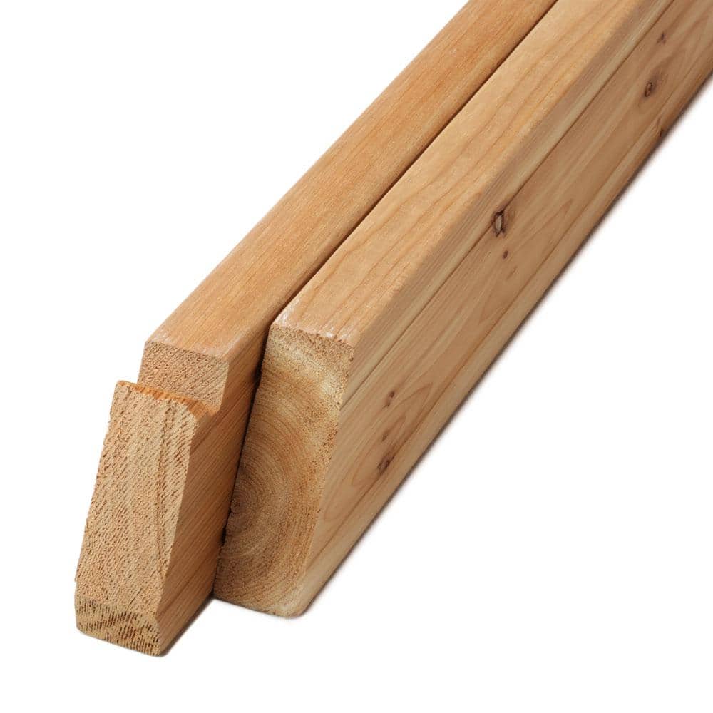 ProWood 6 ft. Cedar Stair Rail Kit with B2E Balusters