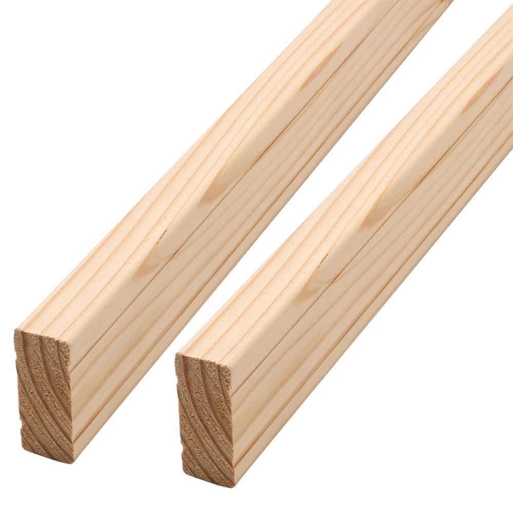 ProWood 6 ft. Southern Yellow Pine Rail Kit with Aluminum Round Balusters