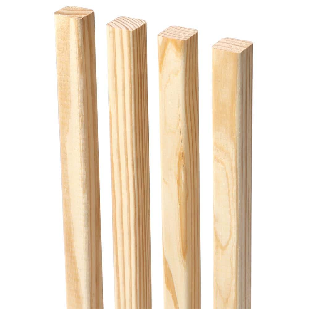 ProWood 6 ft. Southern Yellow Pine Moulded Stair Rail Kit with SE Balusters