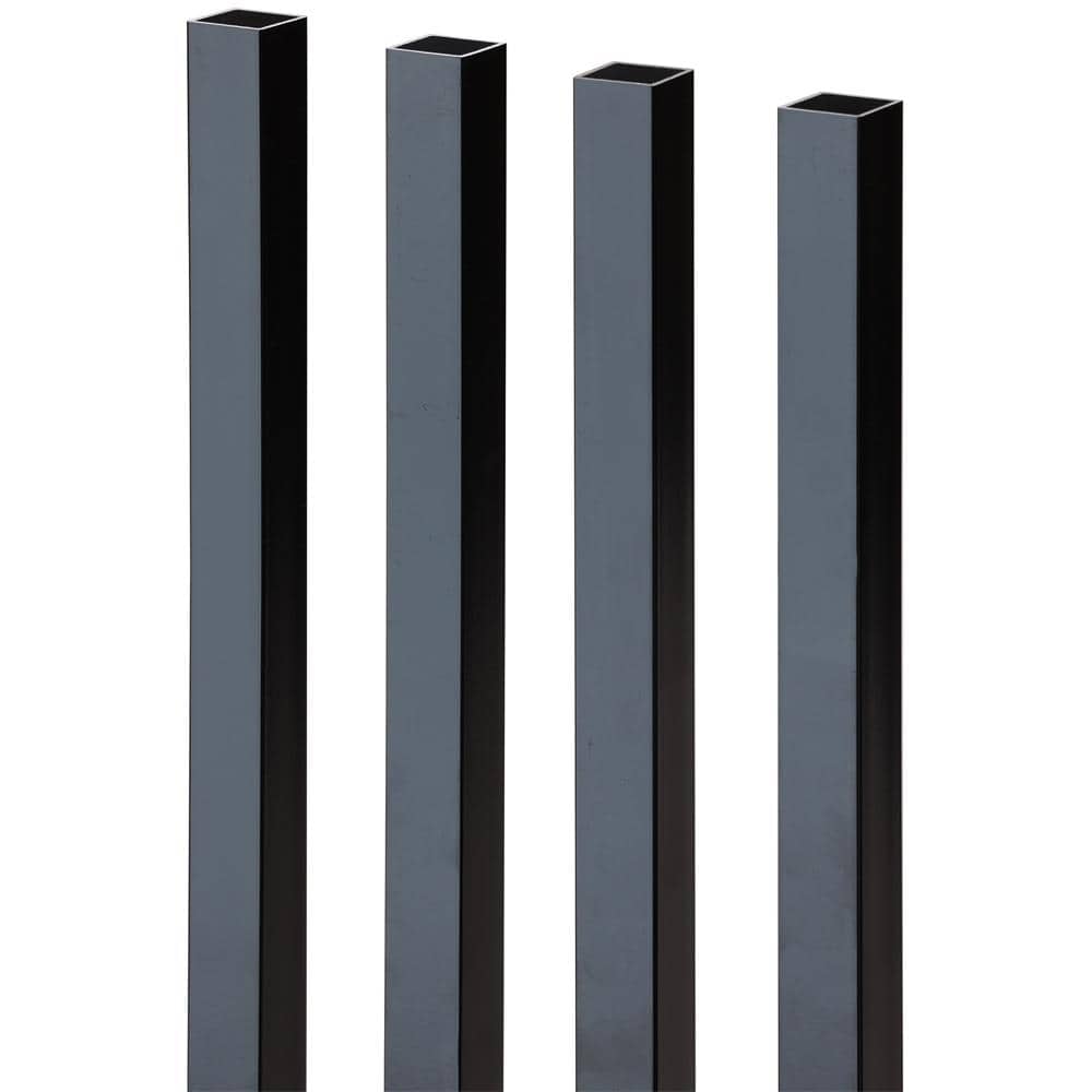 ProWood 6 ft. Cedar-Tone Southern Yellow Pine Rail Kit with Aluminum Square Balusters