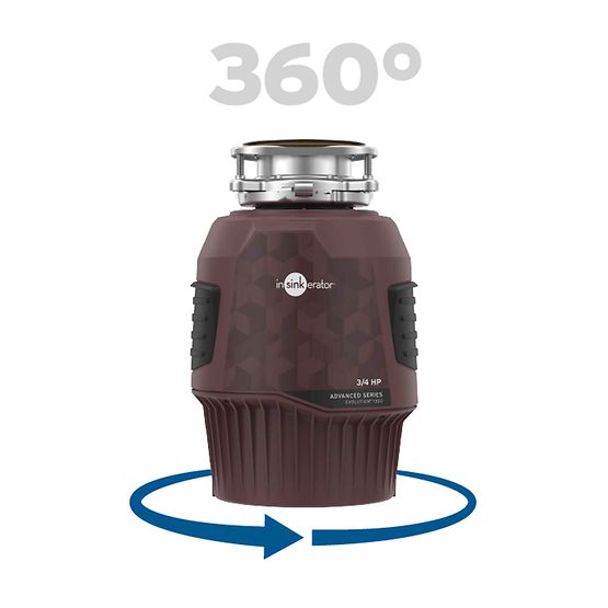 InSinkErator Evolution 1300 3/4 HP Garbage Disposal – Advanced Series EZ Connect