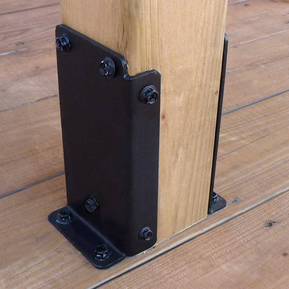 Pylex Universal Pergola Post Base Bracket Kit