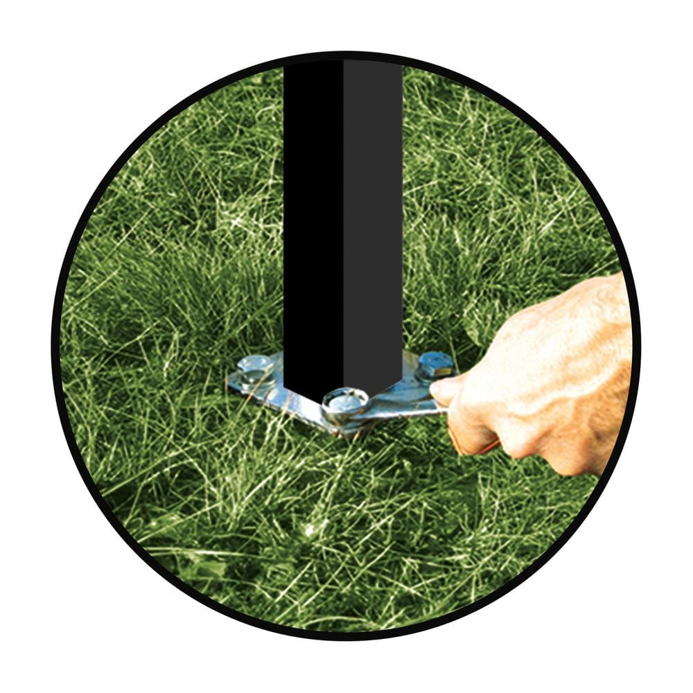 Pylex Spytek 22 Adjustable Ground Spike fits 2 in. x 2 in. Square Post