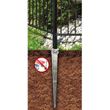 Pylex Spytek 22 Adjustable Ground Spike fits 2 in. x 2 in. Square Post
