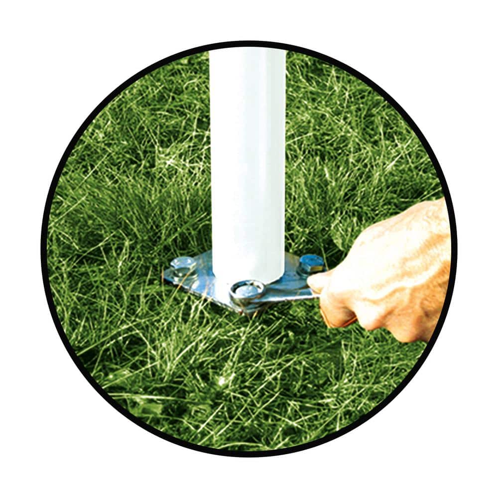 Pylex Spytek 178 Adjustable Ground Spike fits 1-7/8 in. Round Post