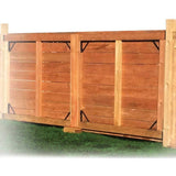 Pylex 11051 Steel HD Gate Kit Black