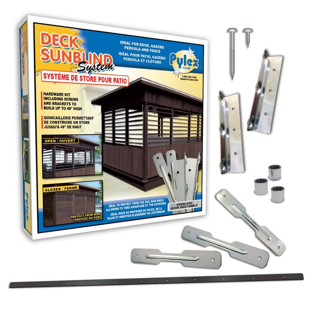 Pylex Deck Sunblind System Stainless