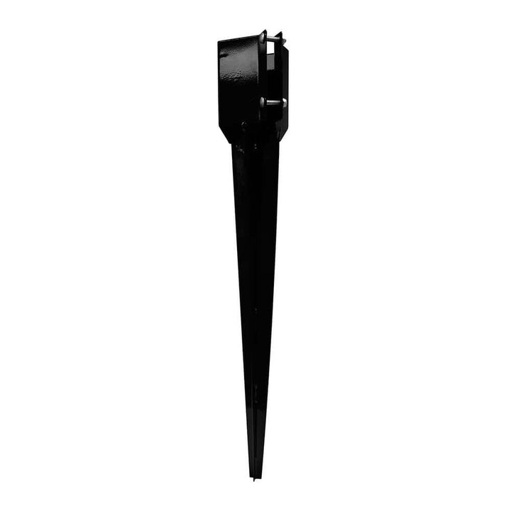 Pylex Ecospike 4 in. x 4 in. 44 Black Ground Spike (Pack of 6 Units)