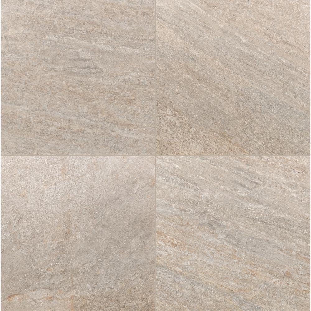 MSI Take Home Tile Sample - Quartz Beige 6 in. x 6 in. Porcelain Paver Tile (0.25 sq. ft.)