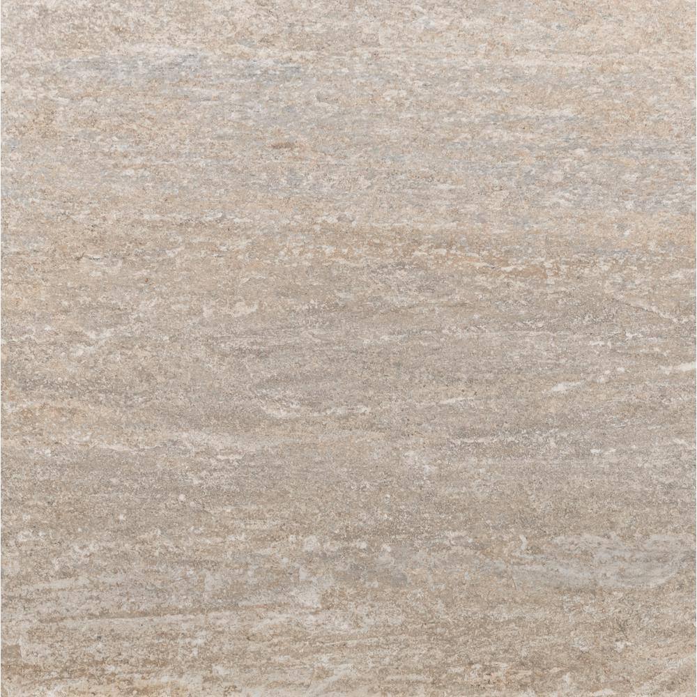 MSI Quartz Beige 2 cm. x 24 in. x 24 in. Matte Porcelain Stone Look Paver Tile (8 sq. ft./Case)