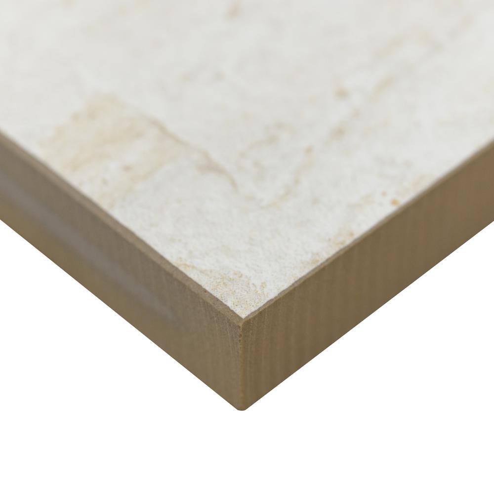MSI Quartz White 2 cm. x 24 in. x 24 in. Matte Porcelain Stone Look Paver Tile (14 Pieces / 56 sq. ft. / pallet)