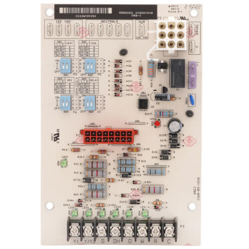 Heil Quaker (ICP) R99G003 control board - front view (Type: Board; Product Type: Control Board)