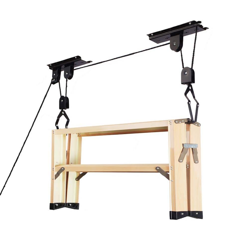 RAD Cycle Black 1-Bike Ceiling Mount Garage Bike Rack