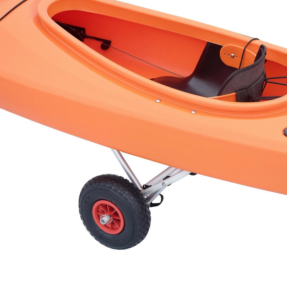 RAD Sportz 150 lb. Premium Aluminum Kayak Cart with Airless Polyurethane Plastic Wheels