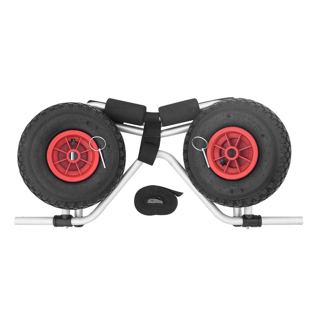 RAD Sportz 150 lb. Premium Aluminum Kayak Cart with Airless Polyurethane Plastic Wheels