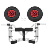 RAD Sportz 150 lb. Premium Aluminum Kayak Cart with Airless Polyurethane Plastic Wheels