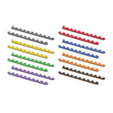 Norsk Rainbow Pack/Black 24 in. x 24 in. EVA Foam Truly Reversible Interlocking Tile (18-Tile)