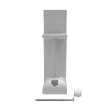 RDI Crossover 4 in. Vinyl White Finish Level Rail Support Kit for Rail Sections 8 ft. and Over