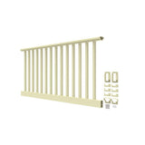 RDI 6 ft. x 36 in. H 1-1/4 in. Square Balusters Level Rail Kit in Dune