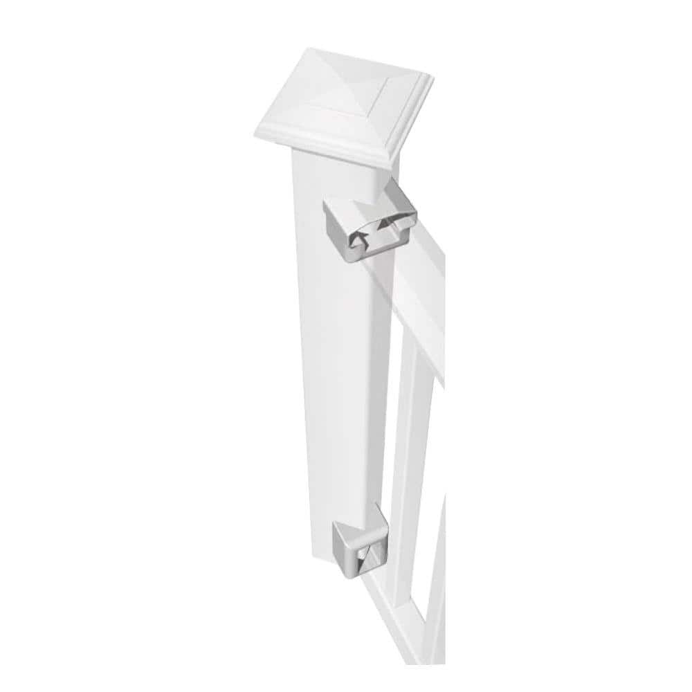 RDI White 45 Degree Level Mounting Bracket Kit - 1 Pair Original Rail