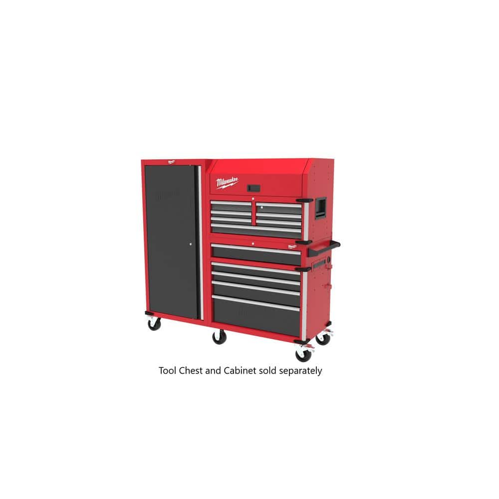 Milwaukee Tool Storage 27 in. W x 22.1 in. D 4-Shelf Locker with Power Strip