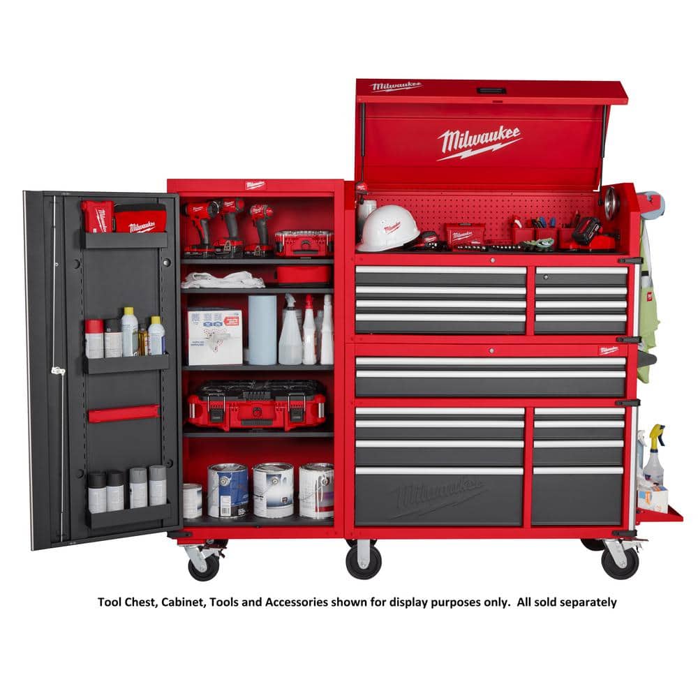 Milwaukee Tool Storage 27 in. W x 22.1 in. D 4-Shelf Locker with Power Strip