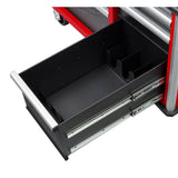 Milwaukee 41 in. Heavy-Duty Red Tool Chest Combo, 18-Drawer, 22.1 in. D