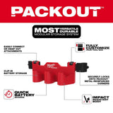 Milwaukee PACKOUT M12 Battery Tool Box Rack Attachment, 16.8 in x 5 in x 4.8 in