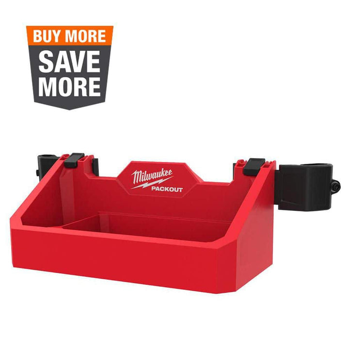 Milwaukee PACKOUT Tray Tool Box Rack Attachment, 16.8 in. x 6.9 in. x 4.8 in., Polypropylene