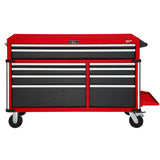 Milwaukee High-Capacity 56 in. 10-Drawer Roller Cabinet Tool Chest, Red/Black, 22 in. Deep