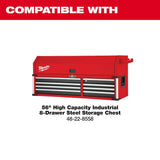 Milwaukee High-Capacity 56 in. 10-Drawer Roller Cabinet Tool Chest, Red/Black, 22 in. Deep