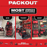 Milwaukee 10 in. PACKOUT Tote, 28-Pocket Modular Tool Bag