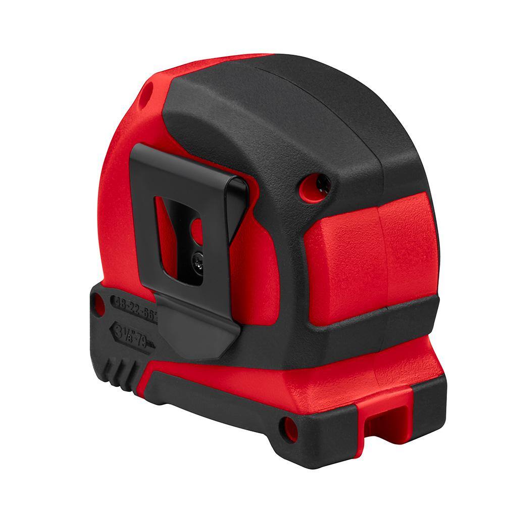 Milwaukee 20 in. PACKOUT Tote with 25 ft x 1 in Compact Tape Measure (2-Pack)