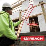 Milwaukee 20 in. PACKOUT Tote with 25 ft x 1 in Compact Tape Measure (2-Pack)