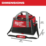 Milwaukee 20 in. PACKOUT Tool Bag/Tote with Zipper Tool Bags, Multi-Color (3-Pack)