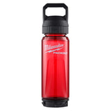 Milwaukee PACKOUT 25 Oz. Red Plastic Bottle with Chug Lid