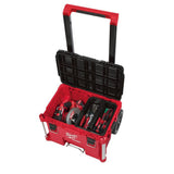 Milwaukee PACKOUT 22.1 in. Rolling Tool Box, Black/Red