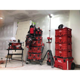 Milwaukee PACKOUT 22.1 in. Rolling Tool Box, Black/Red