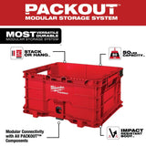 Milwaukee PACKOUT 18.6 in. Tool Storage Crate Bin, 50 lb Capacity
