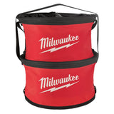 Milwaukee 12 in. Parachute Organizer Tool Bag with 6 Internal Pockets, 508 cu. in. Capacity