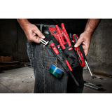 Milwaukee 10 in. Jobsite Tool Backpack with 7-Pocket Compact Utility Pouch, 1680D, 20 in H