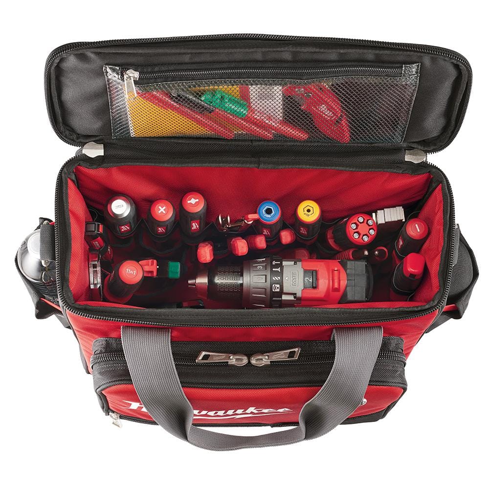 Milwaukee 17 in. Jobsite Tech Tool Bag (Model 48-22-8210)