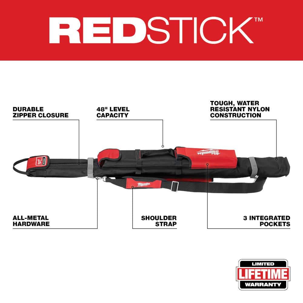 Milwaukee 48 in. Soft Side Level Tool Bag