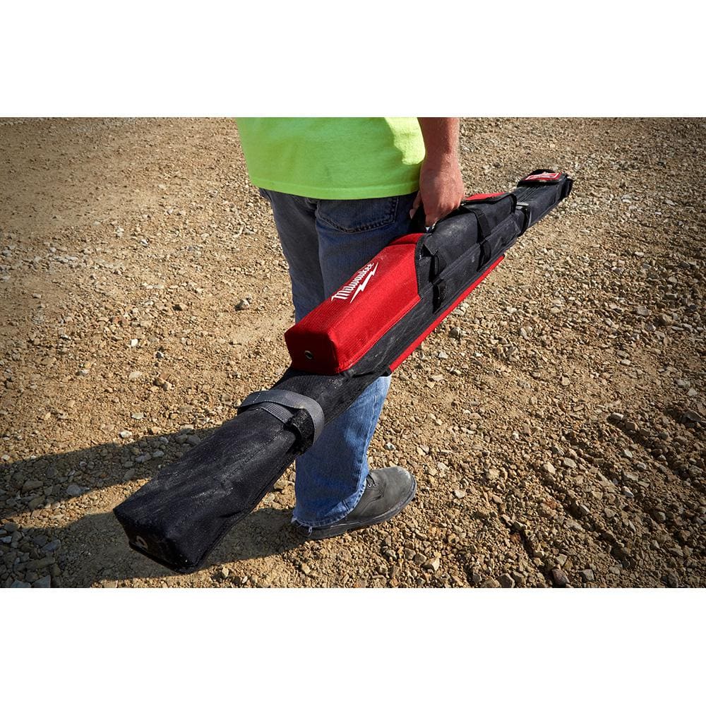 Milwaukee 78 in. Soft Side Level Tool Bag, Nylon, Red