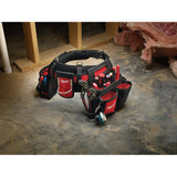 Milwaukee Adjustable Electrician's Work Waist Tool Belt, 29 Pockets, 1680D Nylon